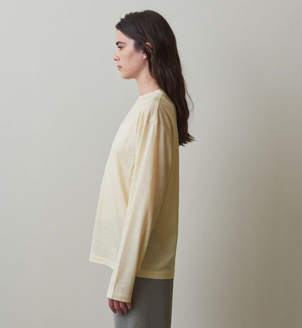 STEVEN ALAN「＜Steven Alan＞ウール ジャージー ロングスリーブ Tシャツ」|Tシャツ・カットソー|