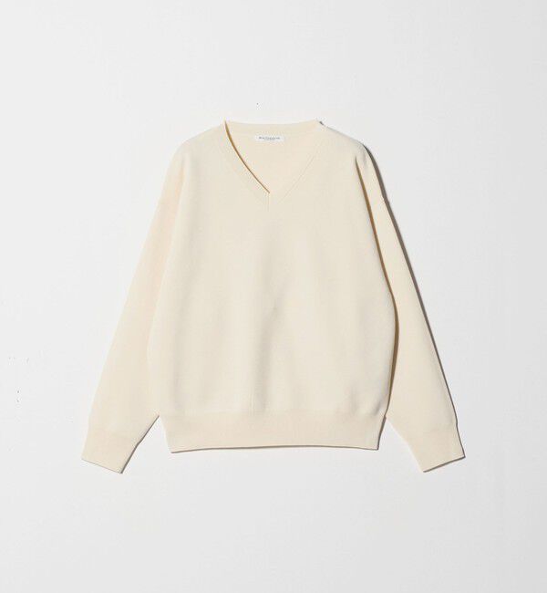BEAUTY&YOUTH UNITED ARROWS「コットンナイロン Vネック プルオーバー -ウォッシャブル-」|ニット・セーター|
