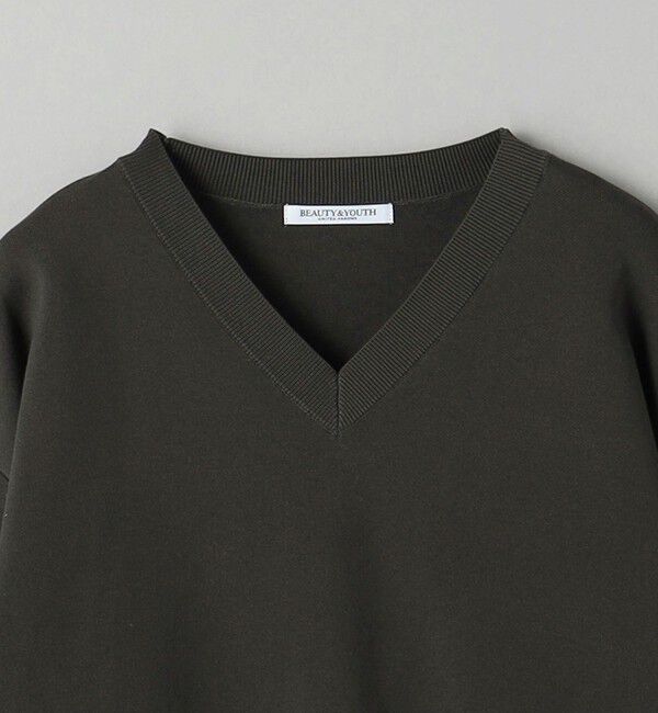 BEAUTY&YOUTH UNITED ARROWS「コットンナイロン Vネック プルオーバー -ウォッシャブル-」|ニット・セーター|
