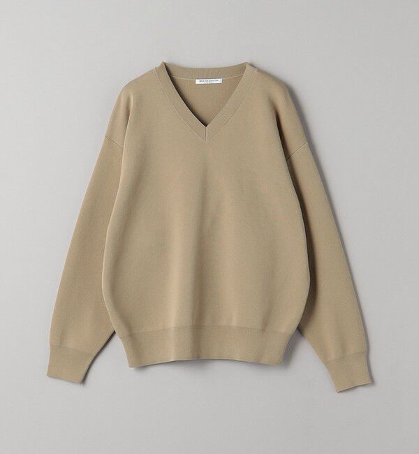 BEAUTY&YOUTH UNITED ARROWS「コットンナイロン Vネック プルオーバー -ウォッシャブル-」|ニット・セーター|