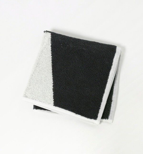 BEAUTY&YOUTH UNITED ARROWS「パネル タオル ハンカチ」|ハンカチ|DK.GRAY