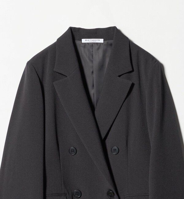 BEAUTY&YOUTH UNITED ARROWS「ポリエステルブレンド ダブルジャケット」|テーラードジャケット|