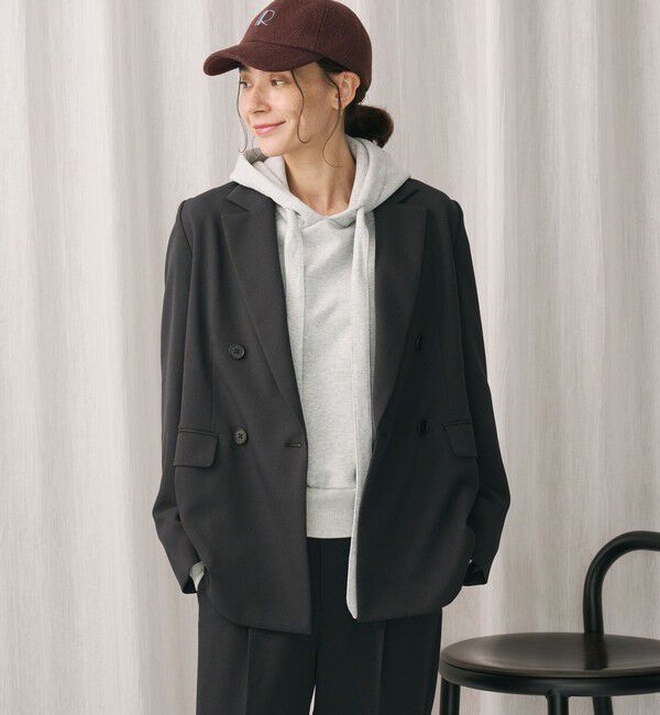 BEAUTY&YOUTH UNITED ARROWS「ポリエステルブレンド ダブルジャケット」|テーラードジャケット|