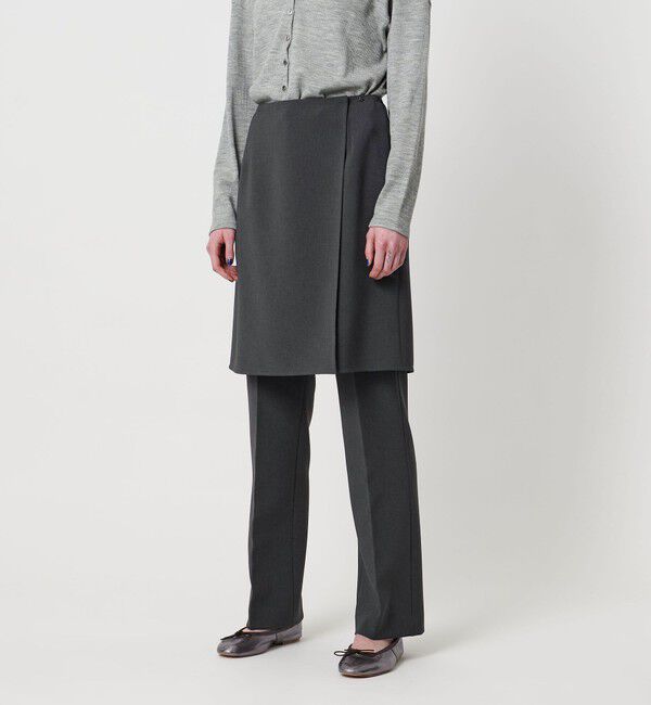 STEVEN ALAN「＜Steven Alan＞ダブルクロス フレアパンツ」|スラックス|