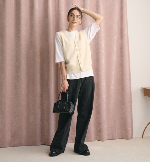 BEAUTY&YOUTH UNITED ARROWS「ウールカシミヤブレンド アクア ニットベスト」|ベスト・ジレ|