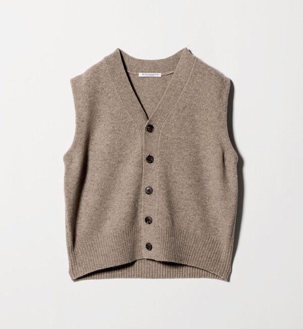 BEAUTY&YOUTH UNITED ARROWS「ウールカシミヤブレンド アクア ニットベスト」|ベスト・ジレ|