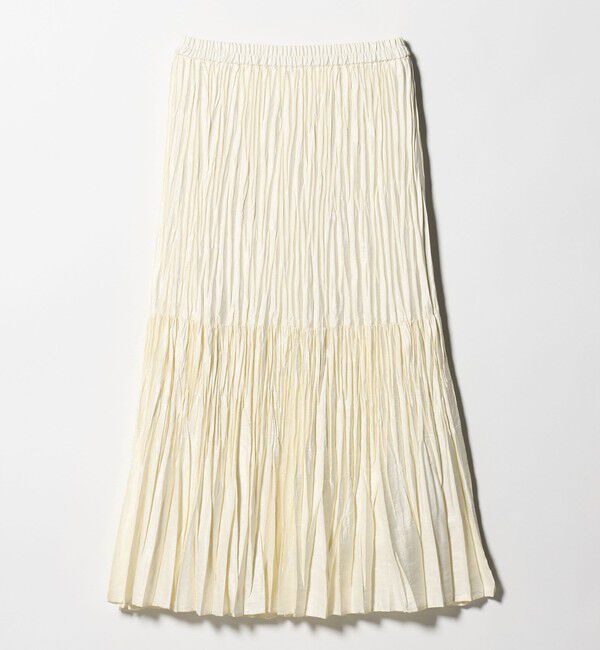 BEAUTY&YOUTH UNITED ARROWS「ポリエステル チンツプリーツ スカート」|スカート|