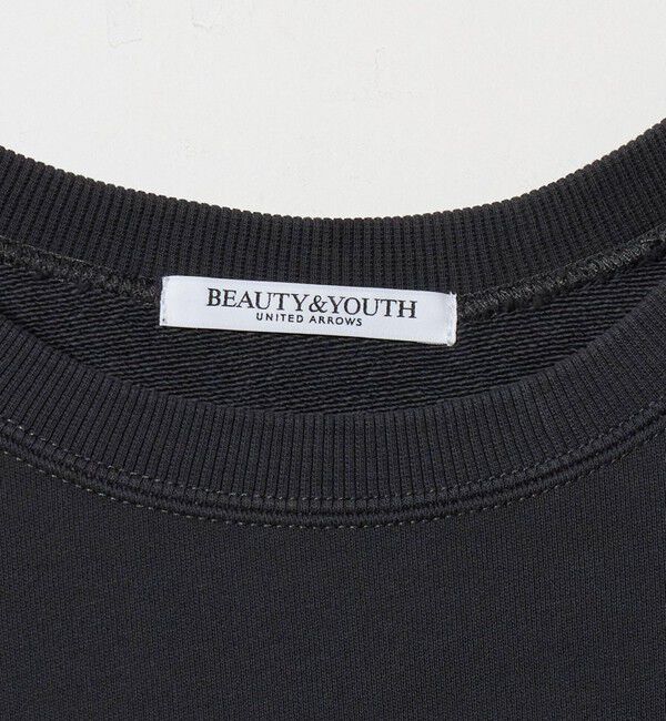 BEAUTY&YOUTH UNITED ARROWS「コットン裏毛 ロゴスウェット プルオーバー」|スウェット・ジャージ|