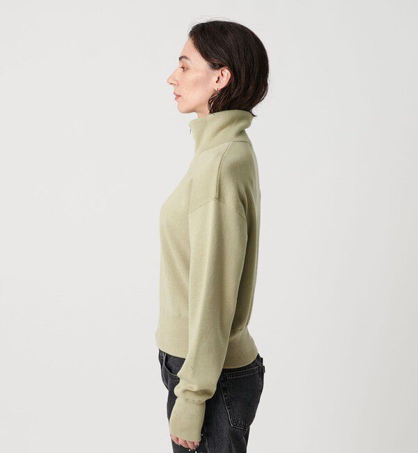 BEAUTY&YOUTH UNITED ARROWS「コットンカシミヤ ハーフジッププルオーバー ウォッシャブル」|ニット・セーター|
