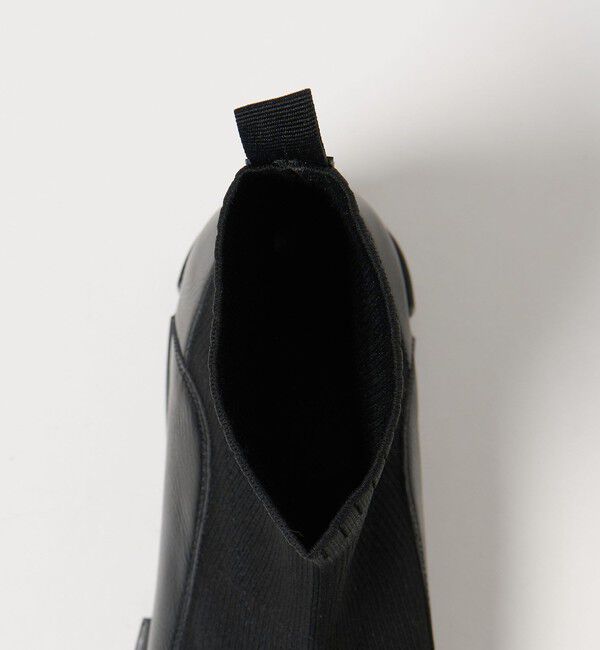 BEAUTY&YOUTH UNITED ARROWS「ニット レザーライク ブーツ 撥水/晴雨兼用」|ショートブーツ|