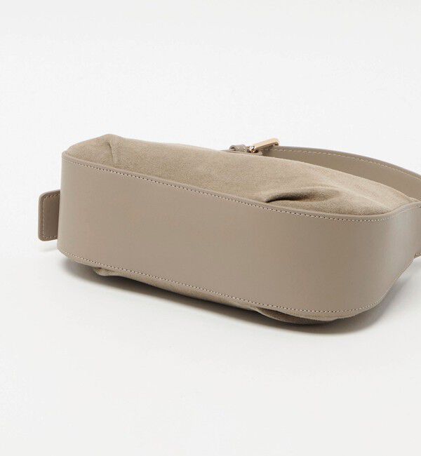 BEAUTY&YOUTH UNITED ARROWS「スエード ムーン ワイドベルト ワンショルダーバッグ」|ショルダー・メッセンジャー|