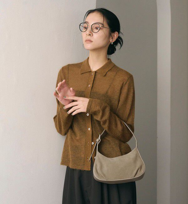 BEAUTY&YOUTH UNITED ARROWS「スエード ムーン ワイドベルト ワンショルダーバッグ」|ショルダー・メッセンジャー|