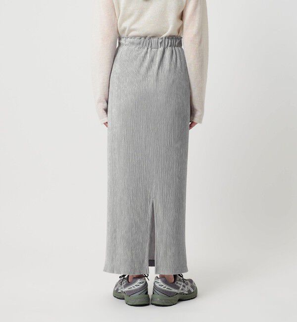 BEAUTY&YOUTH UNITED ARROWS「ベロアプリーツ タイトスカート ウォッシャブル」|タイト|