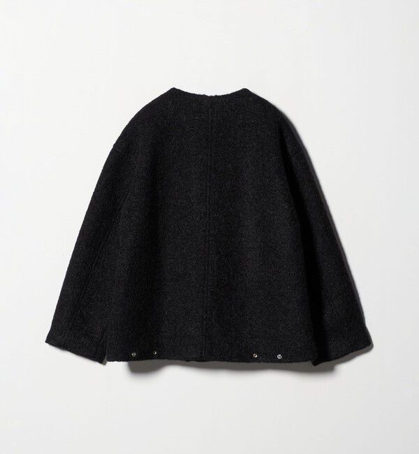 BEAUTY&YOUTH UNITED ARROWS「ブークレ ノーカラーブルゾン」|ブルゾン・スタジャン|