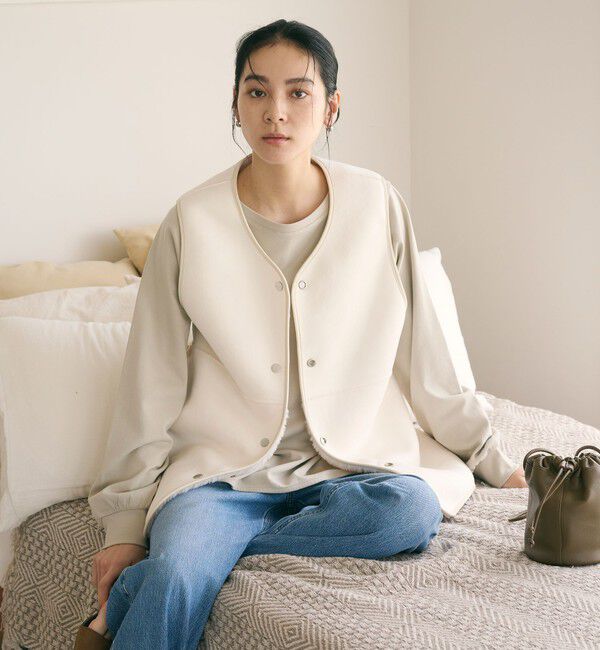 BEAUTY&YOUTH UNITED ARROWS「【WEB限定】ボア&times;フェイクムートン リバーシブルベスト」|ダウンベスト・ベスト|