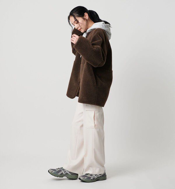 BEAUTY&YOUTH UNITED ARROWS「【WEB限定】ボア&times;フェイクムートン リバーシブルジャケット 」|その他|