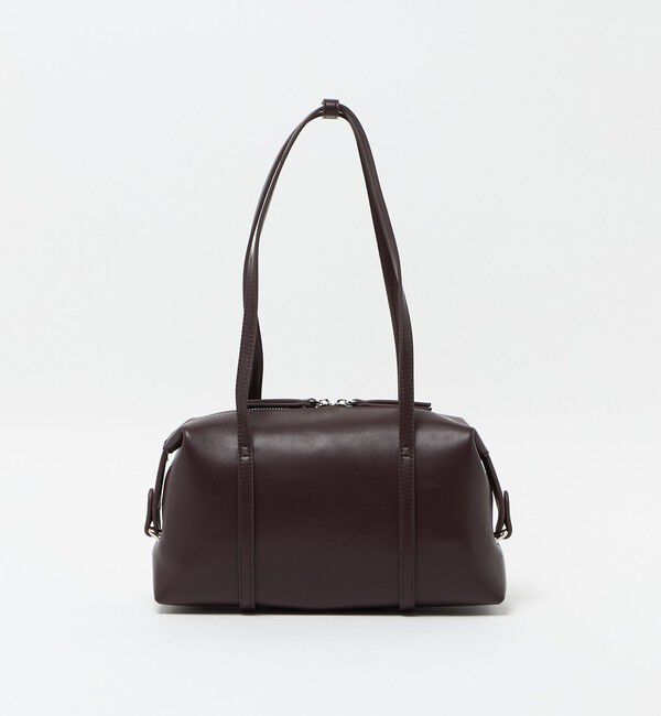 BEAUTY&YOUTH UNITED ARROWS「レザーライク ジップ スクエア ボストンバッグ」|ボストンバッグ|