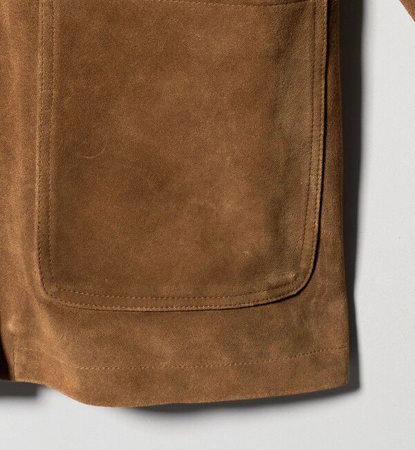 BEAUTY&YOUTH UNITED ARROWS「スエード カバーオール ジャケット」|その他|