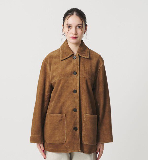 BEAUTY&YOUTH UNITED ARROWS「スエード カバーオール ジャケット」|その他|