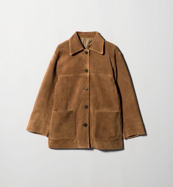 BEAUTY&YOUTH UNITED ARROWS「スエード カバーオール ジャケット」|その他|