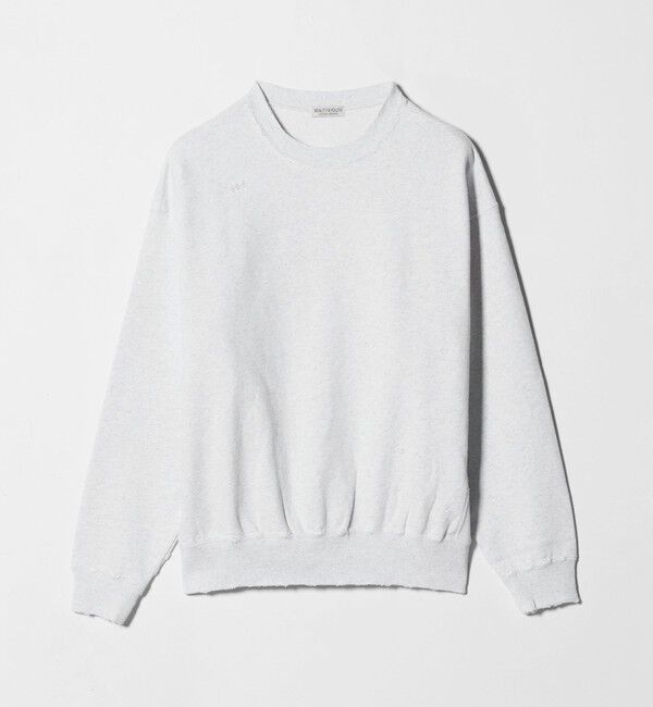 BEAUTY&YOUTH UNITED ARROWS「クラッシュ クルーネック スウェット」|Tシャツ・カットソー|