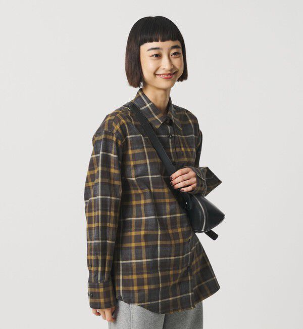 BEAUTY&YOUTH UNITED ARROWS「コットンフランネル チェックシャツ」|シャツ・ブラウス|OLIVE