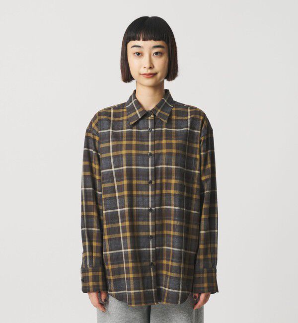 BEAUTY&YOUTH UNITED ARROWS「コットンフランネル チェックシャツ」|シャツ・ブラウス|