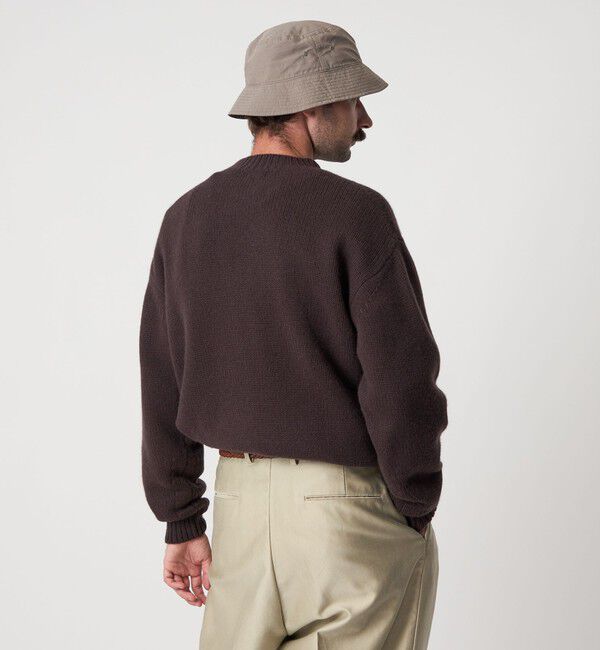 STEVEN ALAN「＜Steven Alan＞ ハミルトンラムズウール ハイクルーネック ニット NARROW」|ニット・セーター|