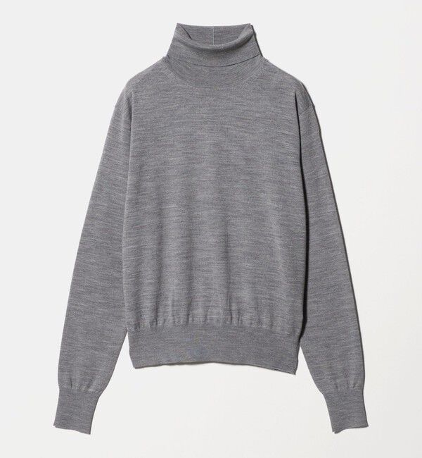 BEAUTY&YOUTH UNITED ARROWS「ウールポリエステル ハイゲージタートルネックニット ウォッシャブル」|ニット・セーター|