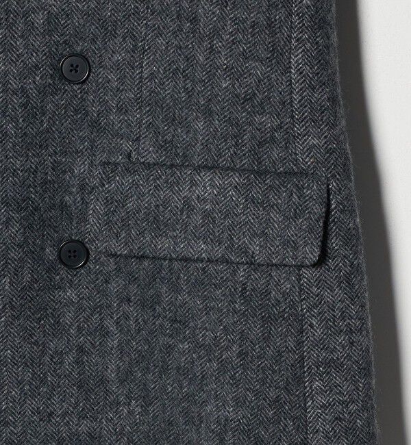 BEAUTY&YOUTH UNITED ARROWS「毛ブレンド ヘリンボーン ジャケットコート」|テーラードジャケット|