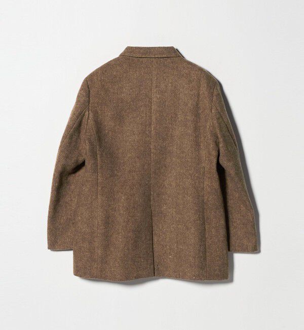 BEAUTY&YOUTH UNITED ARROWS「毛ブレンド ヘリンボーン ジャケットコート」|テーラードジャケット|