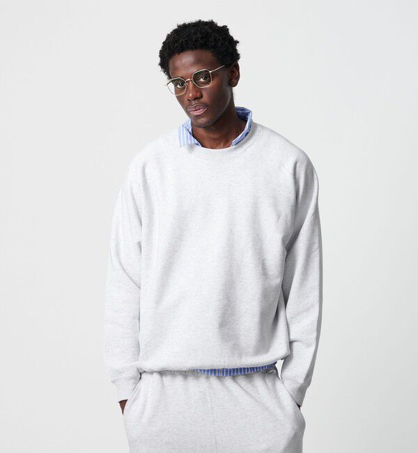 BEAUTY&YOUTH UNITED ARROWS「SNAZZY フリーダムスリーブ クルーネック スウェット」|スウェット・ジャージ|