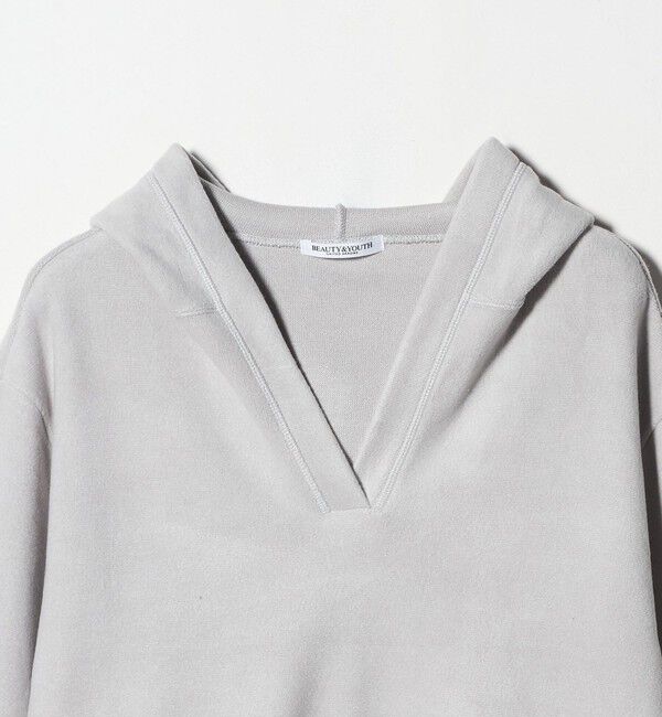 BEAUTY&YOUTH UNITED ARROWS「パイル スキッパーフーディ」|Tシャツ・カットソー|