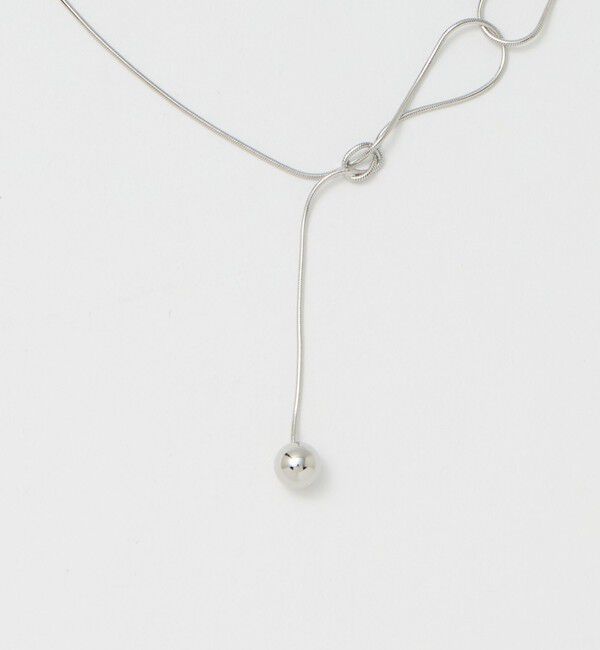 BEAUTY&YOUTH UNITED ARROWS「ノット ワンボール ネックレス」|ネックレス|