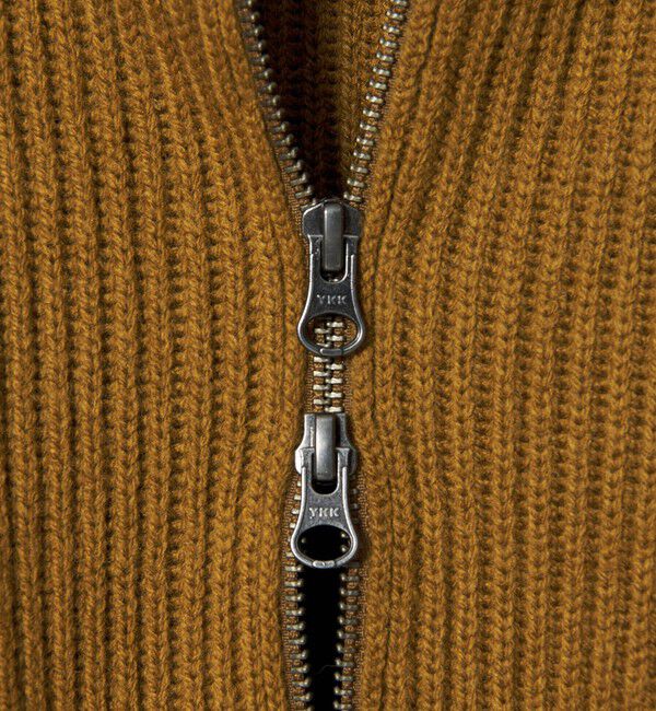 BEAUTY&YOUTH UNITED ARROWS「ウールブレンドアゼ ジップショートカーディガン」|カーディガン|