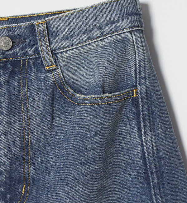 BEAUTY&YOUTH UNITED ARROWS「コットンデニム カーブパンツ」|デニム|