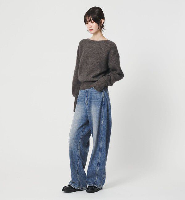 BEAUTY&YOUTH UNITED ARROWS「コットンデニム カーブパンツ」|デニム|