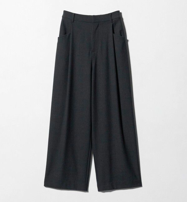 BEAUTY&YOUTH UNITED ARROWS「ウールブレンド ツイルバックゴムパンツ ウォッシャブル」|その他|