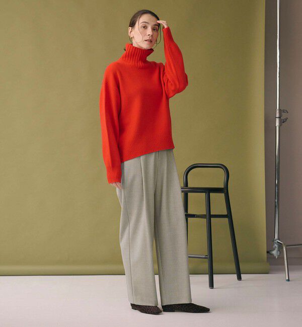 BEAUTY&YOUTH UNITED ARROWS「ウールブレンド ツイルバックゴムパンツ ウォッシャブル」|その他|