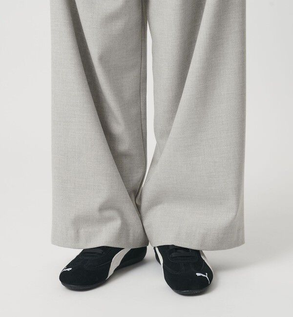 BEAUTY&YOUTH UNITED ARROWS「裏起毛ジョーゼット ワイドパンツ ウォッシャブル」|その他|