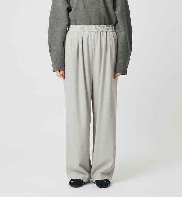 BEAUTY&YOUTH UNITED ARROWS「裏起毛ジョーゼット ワイドパンツ ウォッシャブル」|その他|