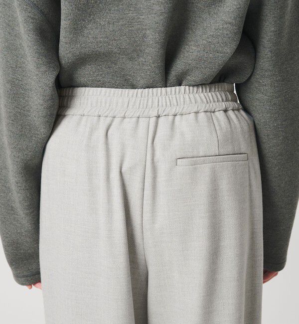 BEAUTY&YOUTH UNITED ARROWS「裏起毛ジョーゼット ワイドパンツ ウォッシャブル」|その他|