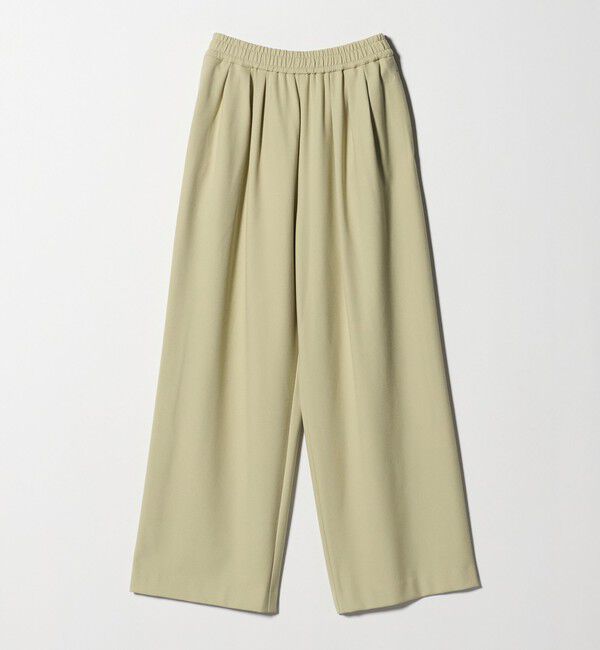 BEAUTY&YOUTH UNITED ARROWS「裏起毛ジョーゼット ワイドパンツ ウォッシャブル」|その他|