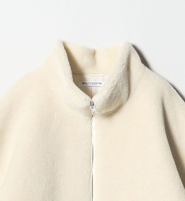 BEAUTY&YOUTH UNITED ARROWS「ボア スタンドカラー ジップブルゾン」|その他|
