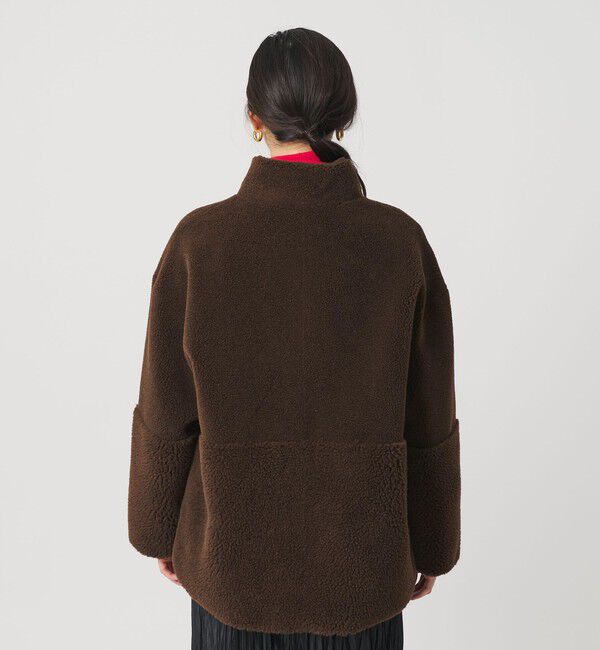 BEAUTY&YOUTH UNITED ARROWS「ボア スタンドカラー ジップブルゾン」|その他|