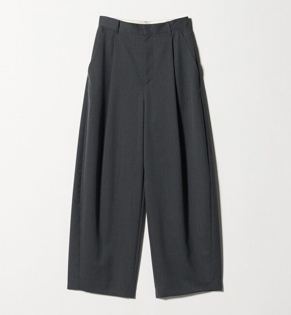 BEAUTY&YOUTH UNITED ARROWS「毛ポリエステル カーブパンツ ウォッシャブル」|その他|