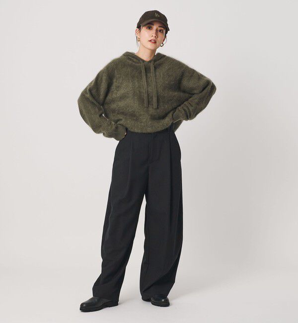 BEAUTY&YOUTH UNITED ARROWS「毛ポリエステル カーブパンツ ウォッシャブル」|その他|