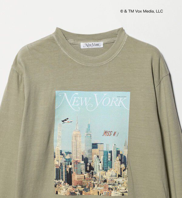 BEAUTY&YOUTH UNITED ARROWS「【別注】＜NEW YORK MAGAZINE＞ロングスリーブ Tシャツ」|Tシャツ・カットソー|
