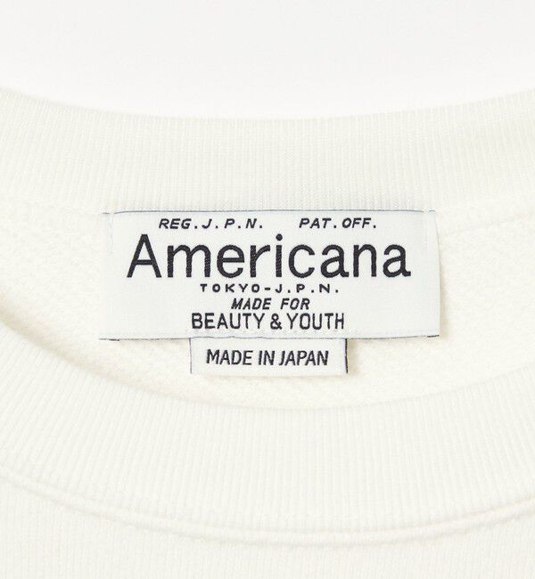BEAUTY&YOUTH UNITED ARROWS「【別注】＜Americana＞ロゴスウェットプルオーバー」|スウェット・ジャージ|