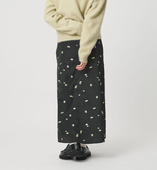 BEAUTY&YOUTH UNITED ARROWS「フラワージャガード スカート ウォッシャブル」|スカート|